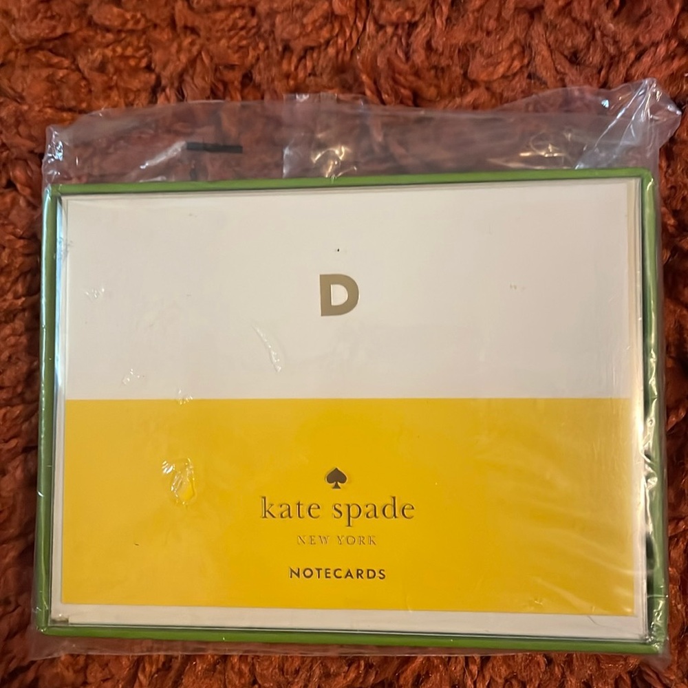 Kate Spade 10 notecard set